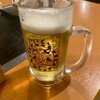 もんじゃ酒場 やいてこちゃん - まずは生ビール