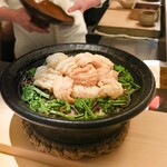 Yamasaki - Rice with Small Bamboo Shoots, Mountain Vegetables, and Aina-me