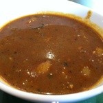 セイロン・ハブ - チャパティセット\850　マトンカレー