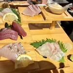 永遠の別宅~日隅庭~ 界 - お造りのお醤油が泡立ててあった✨