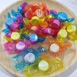 無印良品 - 料理写真:4種の果汁入りラムネミックス　単品130円　3点で350円