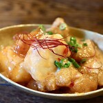 おばんざい あんこ - 鶏と長芋のチリマヨ