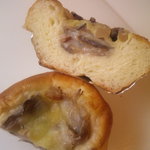 ベーカリーハラダ - 2010/04きのこのパン