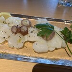 芦ノ湖テラス - 生タコのクルード