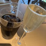 芦ノ湖テラス - コーラとスパークリングワイン