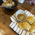 カフェ＆ネオ大衆 new-mon - トウモロコシのフリットとポテサラ