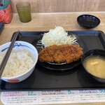 松屋/松のや - ロースカツ定食並