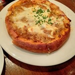 めがねNONNO - ボロネーゼのピザ