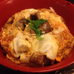 めし処　壬屋 - 2015.3.11  炭火炙り親子丼☆（ご飯大盛無料） 