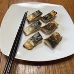 マッシーナ メッシーナ - 鯖の塩焼き①