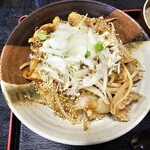 野のこ - つがる豚バラ焼き丼　1380円