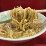 ラーメン二郎 - ニンニク少なめヤサイアブラ