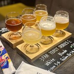 FAR YEAST TOKYO - Far Yeast 3種飲み比べセット 1,400円
KAGUA 3種飲み比べセット 1,600円