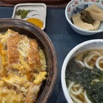 味一番 - 料理写真:カツ天丼セット　1,150円