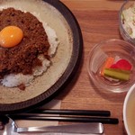 アオヤギ食堂 - キーマカレーランチ