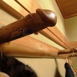 丸安 - ハンガー掛け（笑）