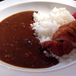 La Station - チキンカツの飛騨牛カレー¥1000