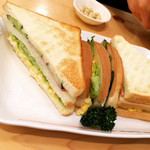 コメダ珈琲店 - ミックスサンド