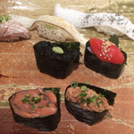 寿司の美登利 - お好み軍艦たち