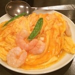 中国料理 餃子菜館 - エビとたまご‼️