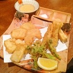 旬・鮮・味 まつお - 春野菜の天ぷら