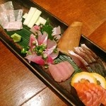 旬・鮮・味 まつお - お刺身盛り合わせ