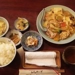 シルクロード - 定食(五目豆腐)[\900]