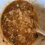 べんべら庵 - ご飯をドボン♫