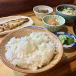 割烹清里 - 日替り定食(\1,200)　ご飯