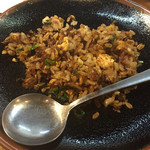 今里 鉄板焼 - ガーリックライス