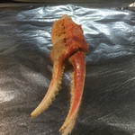 今里 鉄板焼 - 海鮮鉄板焼き（カニ）