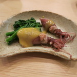 治鮨 - 27年3月　ホタルイカ酢味噌