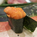 治鮨 - 27年3月　雲丹軍艦