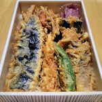 銀座 天一 - 料理写真:野菜天丼弁当