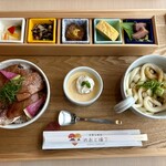 汀の杜 - ◉ 伊勢志摩名物料理
　　彩り御膳…プリン付き　2,500円