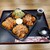 たこ焼き たこちゅう - 料理写真:●多幸福（たこふく）　1,150円
          （ソース・醤油・素焼き・ぽん酢ねぎ）
          
          ■4種のたこ焼き 各4玉・2舟分で満足4倍!
          
          を注文してみた