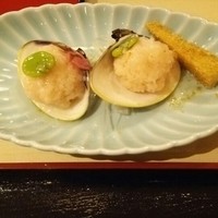 満寿家 - ＊ はまぐりのさくら蒸し