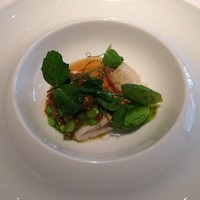 La Cime - 魚料理（シナノユキマスの料理）