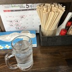 山創 - お水他。