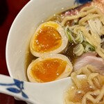 麺 みつヰ - 醤油ラーメン(1200円), 味玉(150円)