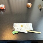 うなぎ 善 - テーブル