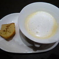 凛庭 - サツマイモクリームスープ＋シナモンマフィン