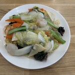 チャイナハウス 桂花楼 - 海鮮あんかけ焼きそば