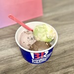 サーティワンアイスクリーム - 料理写真:【トリプルポップ】
・お花見だんご～さくら風味～
・ロッキーロード
・大納言あずき