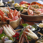 依山楼岩崎 - 料理写真:本松葉蟹懐石　イメージ（2名盛り）