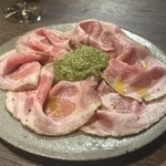 ピッツェリア メリプリンチペッサ - 瀬戸内六穀豚　自家製ローストポーク