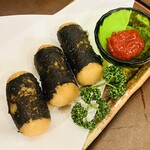 居酒屋・炭火焼 庄八 - 蓮根すり身揚げ