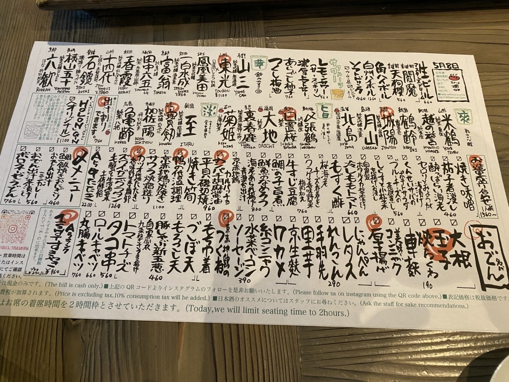 ぽん しゅ や 三徳 六味
