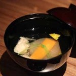 イチ - ランチ(吉野鶏のお吸い物)