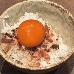 藁焼 みかん - 銀シャリ＋TKG、鰹節